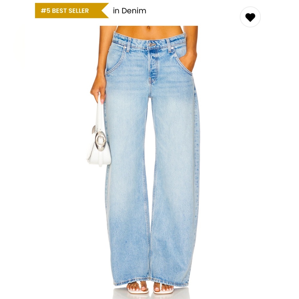 EB Denim | Enzo midrise Barrel Jeans in Laguna